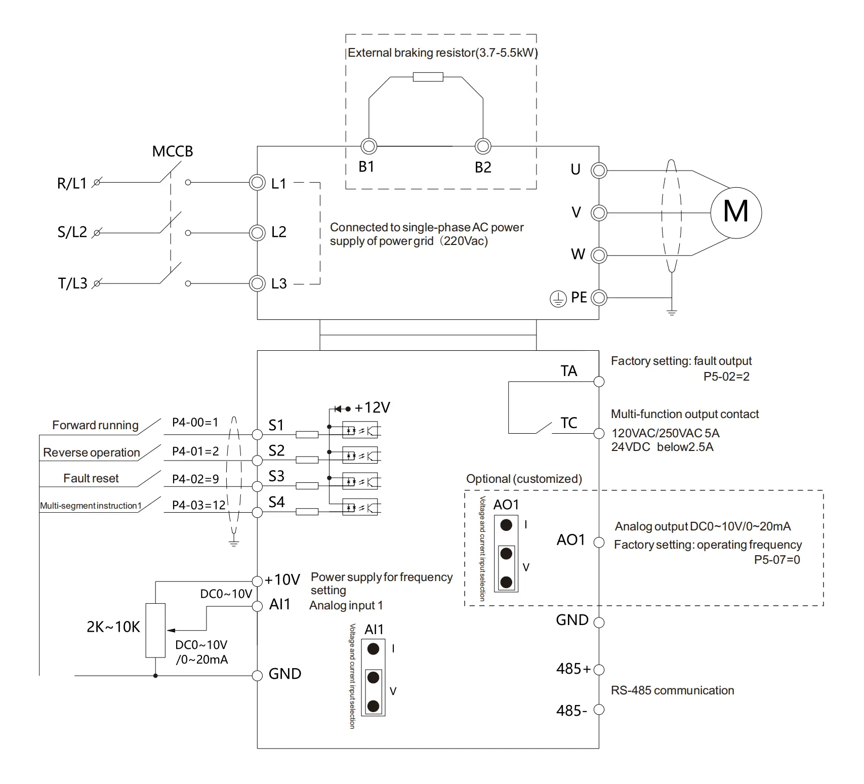 EV200_Standard_wiring_diagram