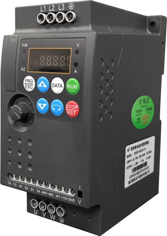 4.0kW,Three Phase,380V,EV200-0040G-T4 Left Side