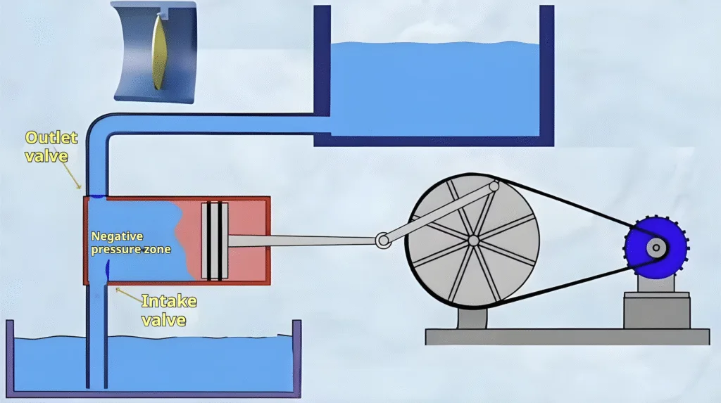 Reciprocating positive displacement pumps