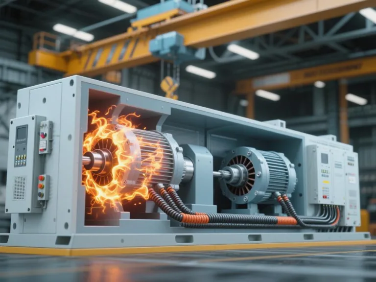 VFD-connected dual motors showing one experiencing motor overheat due to cable length and harmonics.