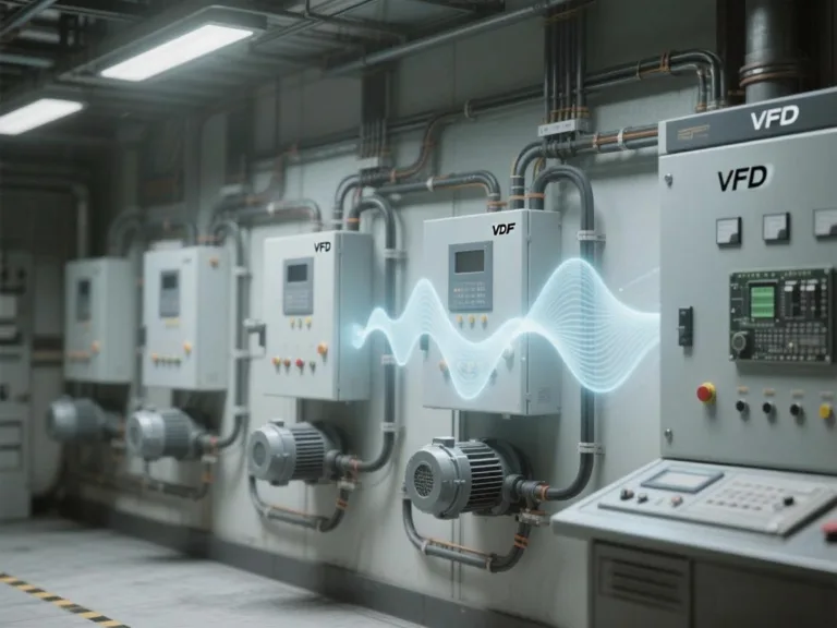 VFD interference in industrial automation systems overview