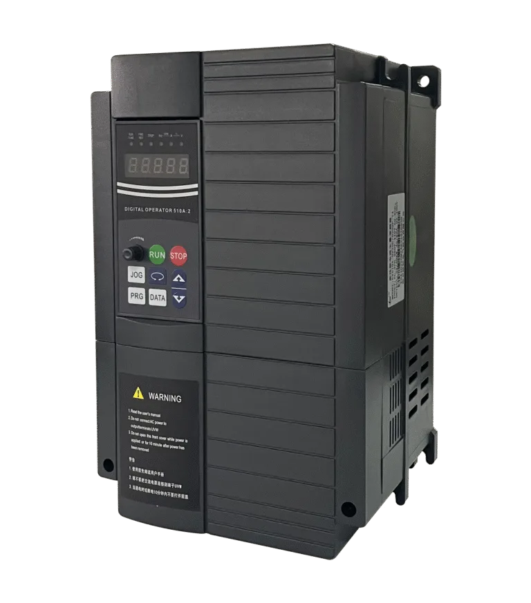 250kW VFD Overcurrent Fault troubleshooting for fan applications, showing industrial variable frequency drive used in high-power fan startup