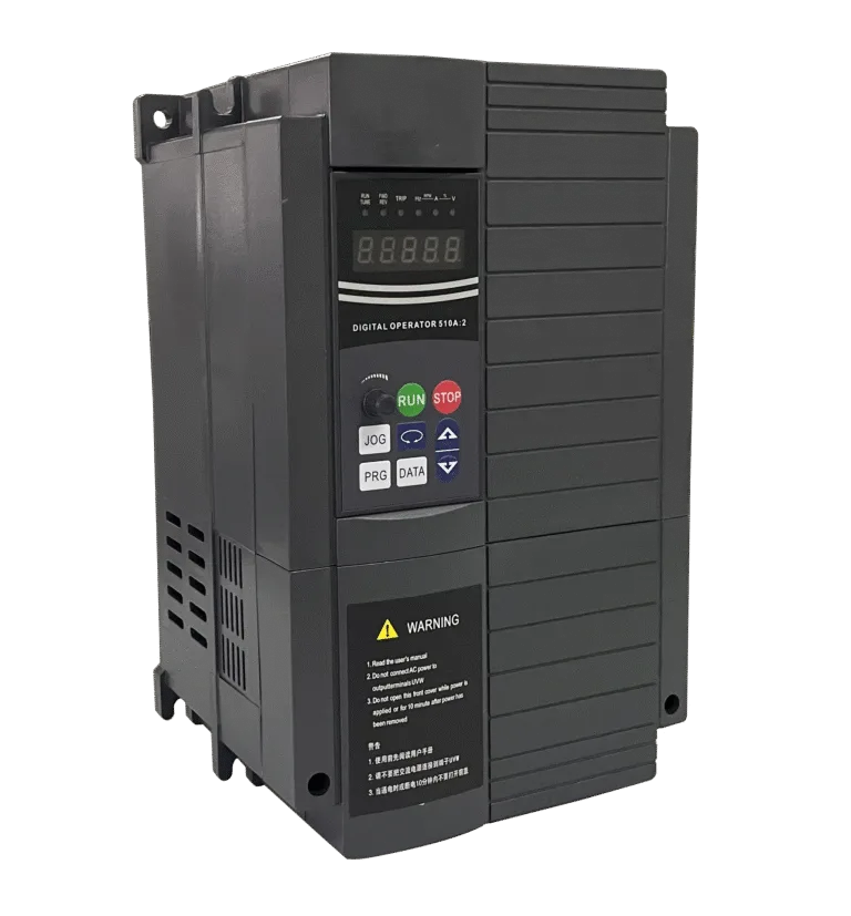 30kW VFD No-Load Current Fluctuation troubleshooting with motor autotuning and AVR function in VFD