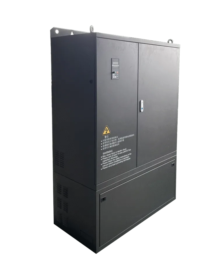 500kW VFD system designed to minimize Motor Vibration and suppress Motor Noise in high-power motor applications