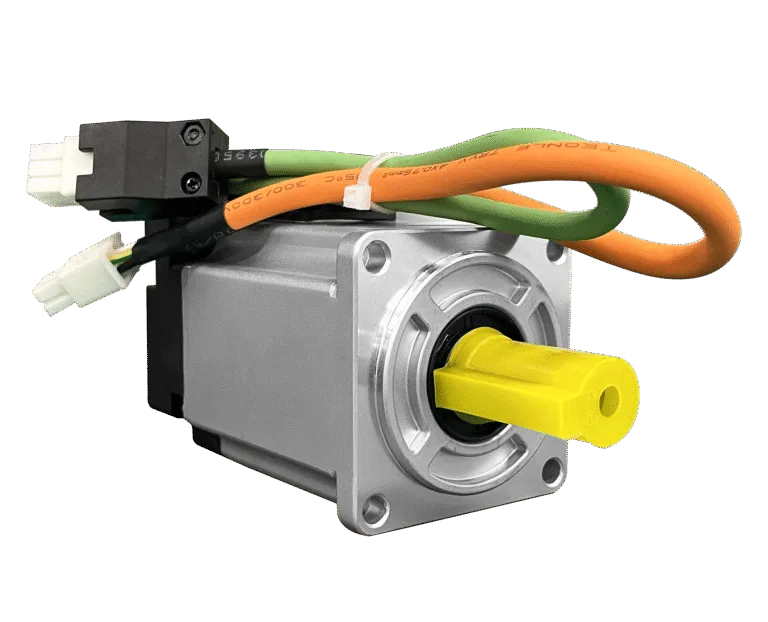Servo motor experiencing early-stage Motor Vibration due to VFD-induced harmonics and resulting Motor Noise