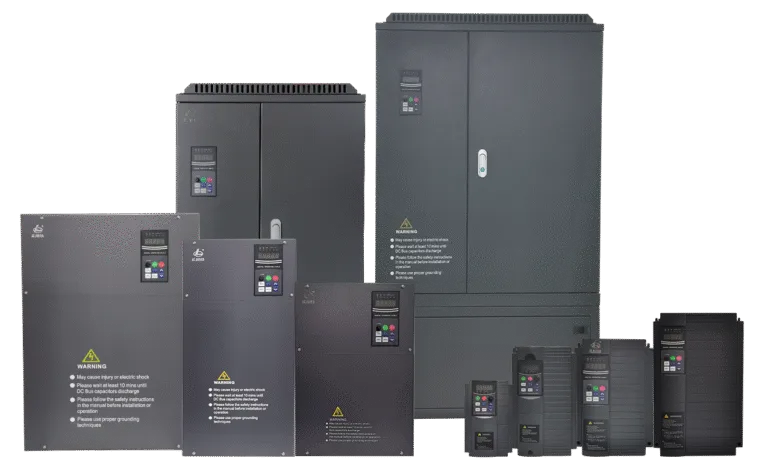 VFD sizing example showing proper variable frequency drive selection for industrial motor applications